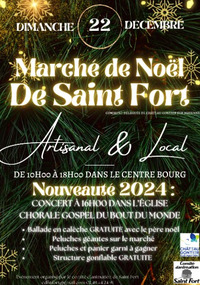 Marché de noël artisanal et local - Saint-Fort