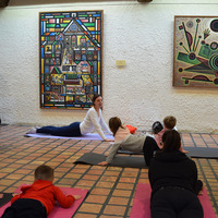 Atelier "Baby Yoga" au Musée Robert Tatin