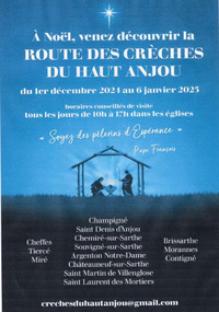 La route des crèches du Haut-Anjou