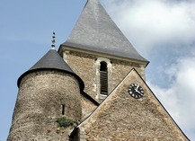 Tour de l'église de Saint-Denis-d'Anjou - Saint-Denis-d'Anjou