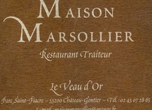 RESTAURANT LE VEAU D'OR, MAISON MARSOLLIER - Château-Gontier-sur-Mayenne