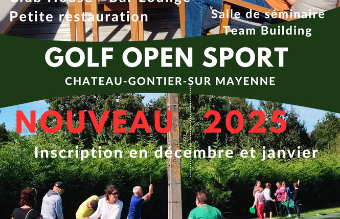 GOLF OPEN SPORT (POUR LES DÉBUTANTS, INTERMÉDIAIRES ET CONFIRMÉS) 7 - Château-Gontier-sur-Mayenne