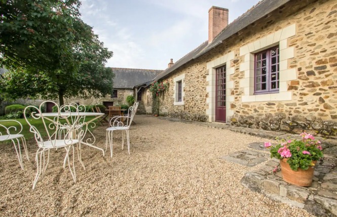 Chambre d'hôte la Gilardière - Chambre luxe 2 - Gennes-Longuefuye