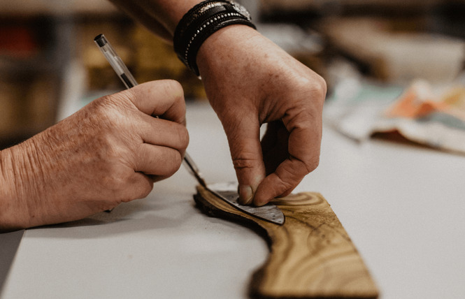 Stage de 4H - Fabrication d'un couteau 1 - La Roche-Neuville