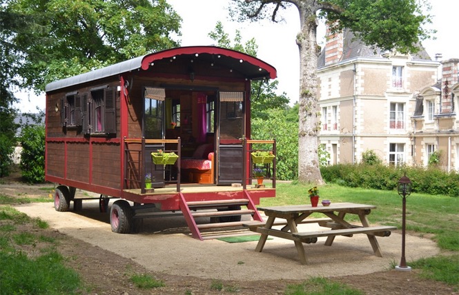 CHAMBRE D'HOTES LA ROULOTTE DU CHENE VERT 1 - Château-Gontier-sur-Mayenne